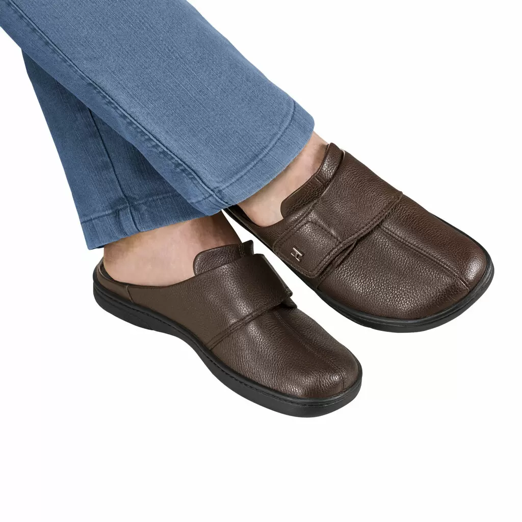 HERREN - Pantolette HAGEN braun
