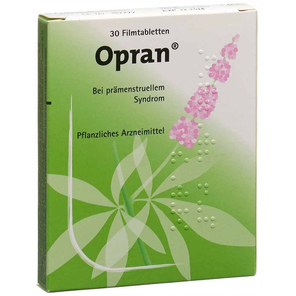 OPRANE Filmtabl 20 mg Blist 30 Stk<br>30 Stück, Blister, Filmtablette