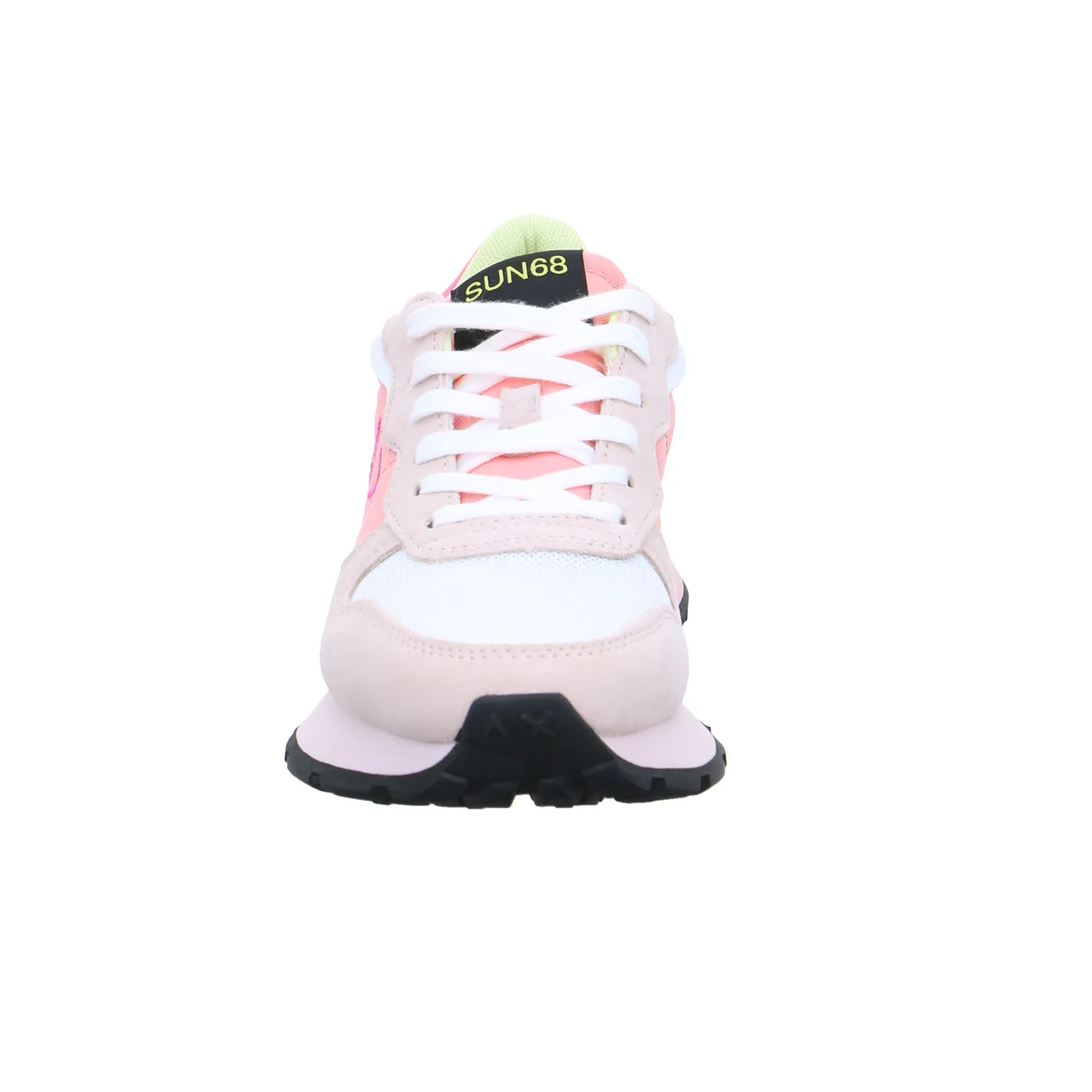 SUN68 Sneaker Rosa Leder  mit Wechselfussbett