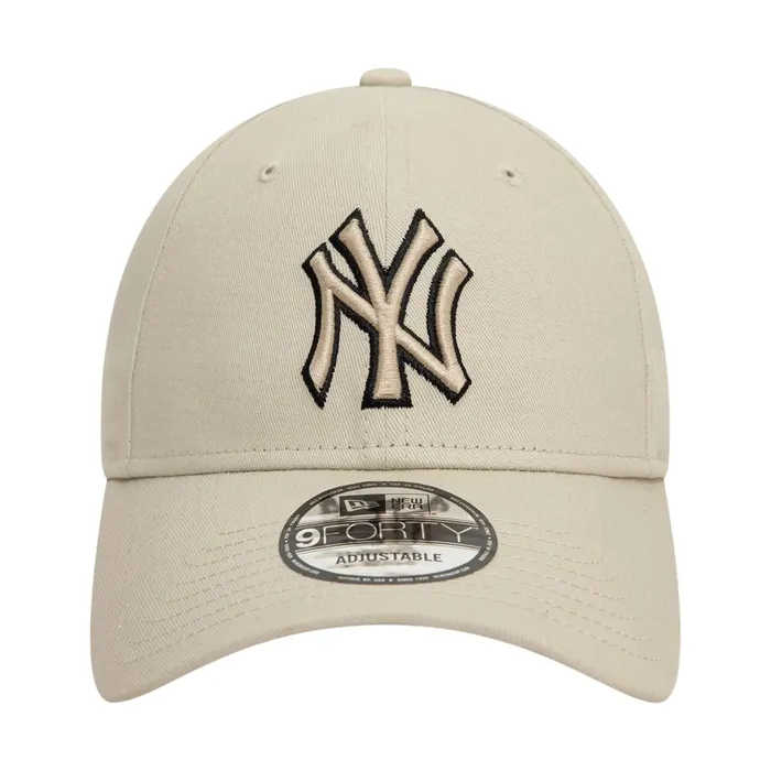 New Era NY Yankees Team Outline 9Forty Cap Senior