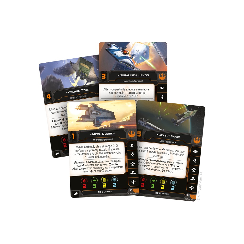 Star Wars X-Wing 2.0 - Paquet d'Escadron Hérauts de l'Espoir