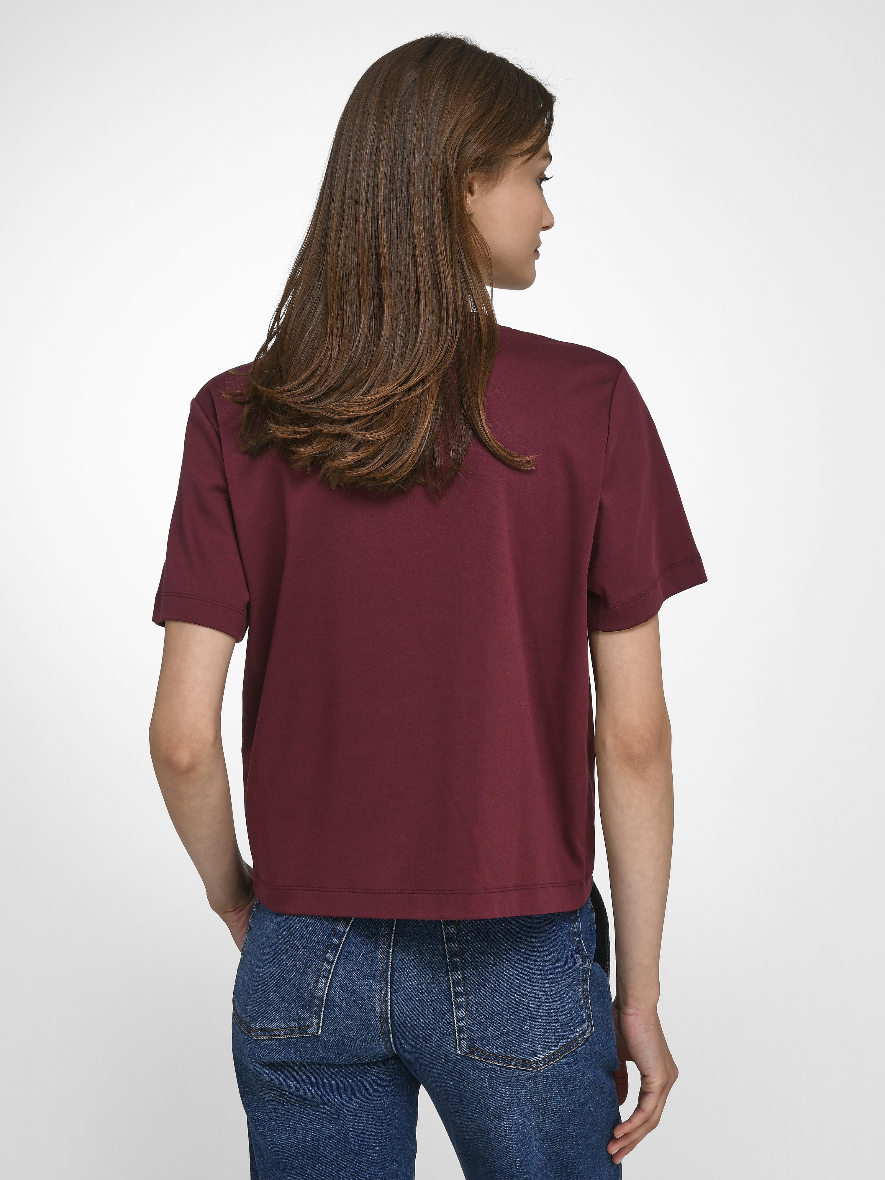 Rundhals-Shirt