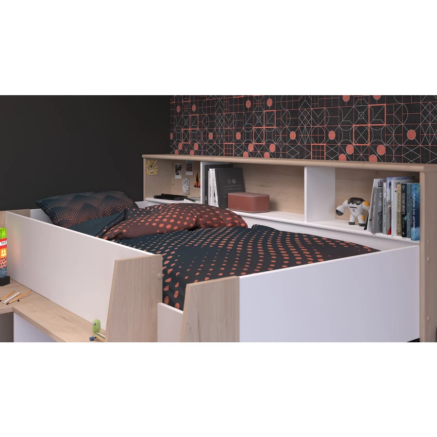 Parisot Hochbett Lucas Japanische Eiche Japanische Eiche