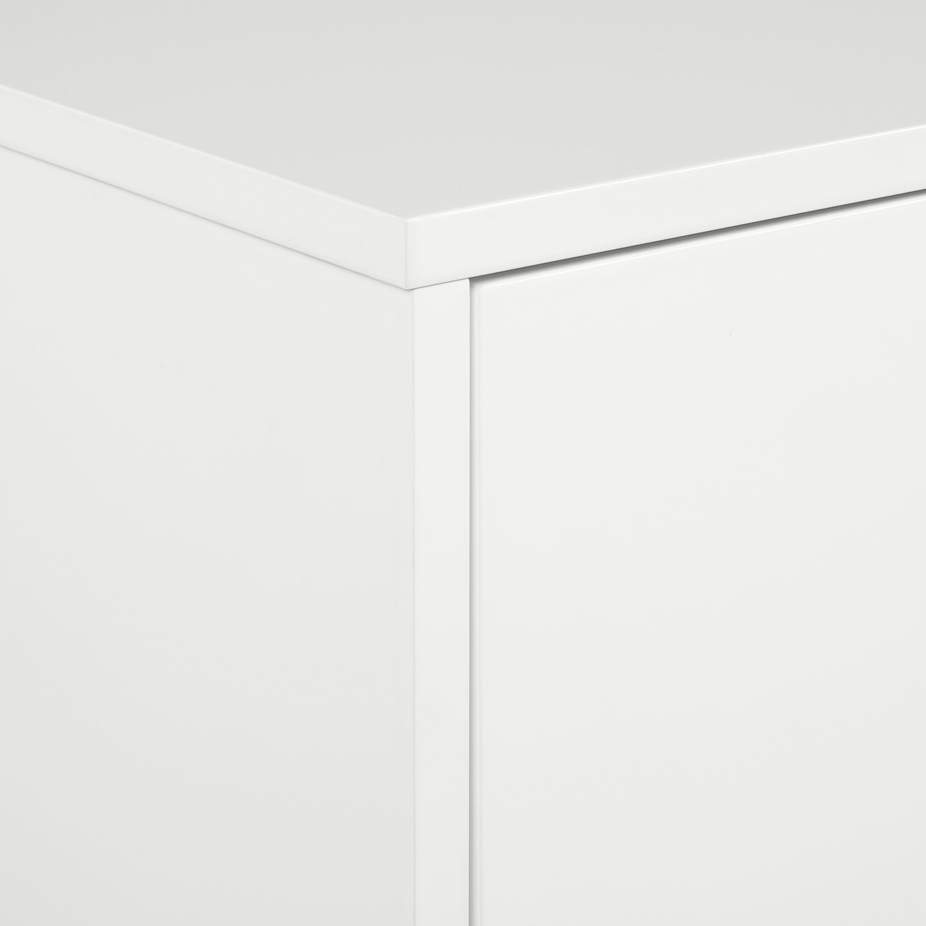 META Schuhschrank - Weiss / B: 80.0 cm x T: 40.0 cm x H: 110.0 cm