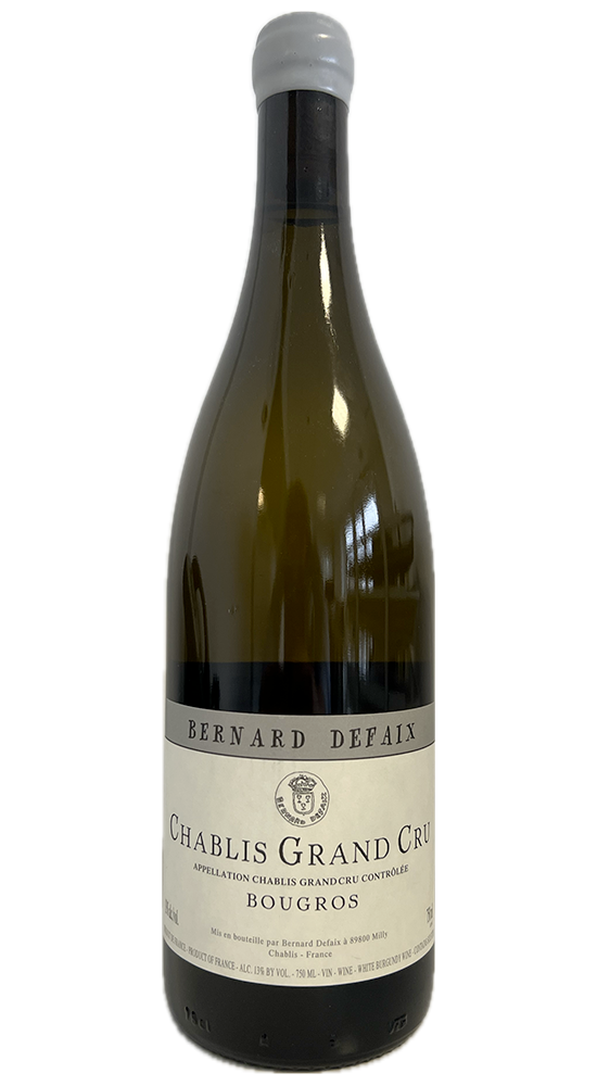Domaine Bernard Defaix : Chablis Grand Cru Bougros 2021 Bourgogne-   Chablis-Grand Cru-   Blanc-