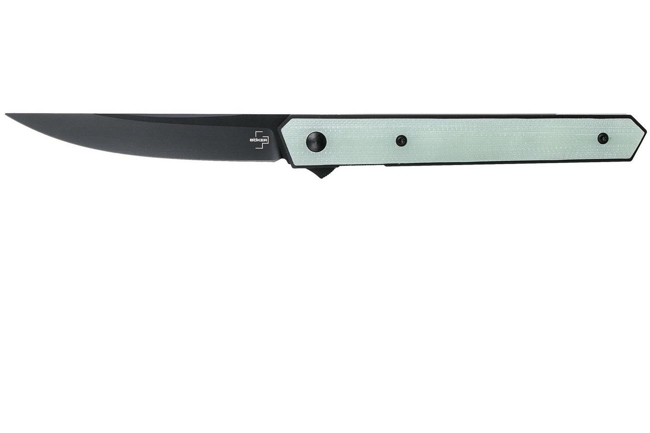 Böker Plus Kwaiken Air Jade G10 01BO343 zakmes, Lucas Burnley design