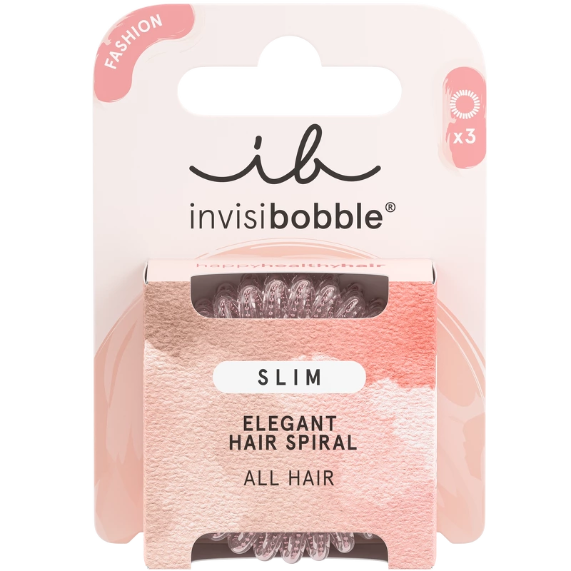 Invisibobble Slim 3 Pieces - Pink Monocle