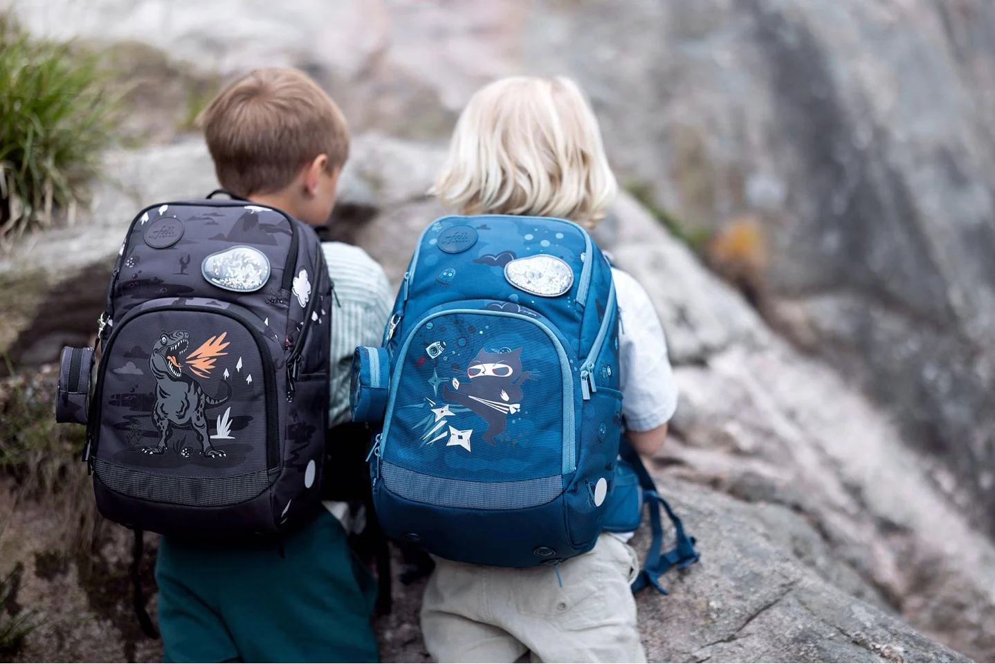 Frii of Norway - 22L Skoletaske - Ninja med Udvidelse