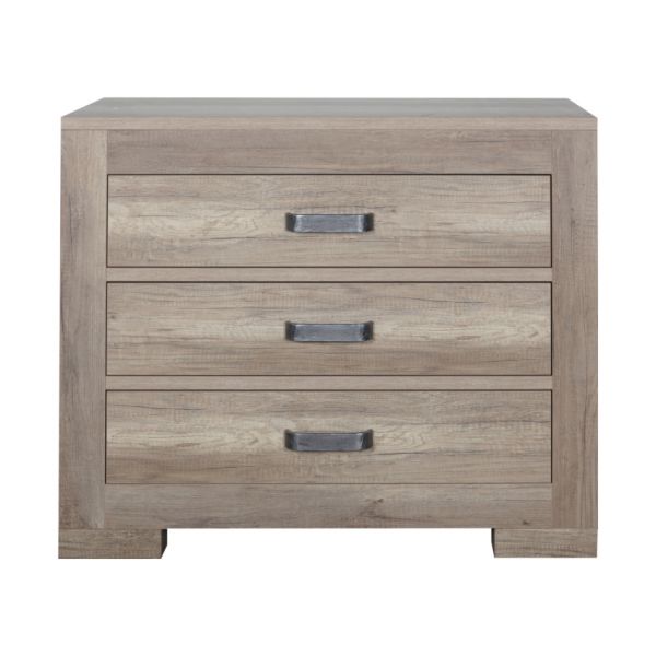 Kidsmill Brent Babykamer Oldwood | Bed 60 x 120 cm   Commode