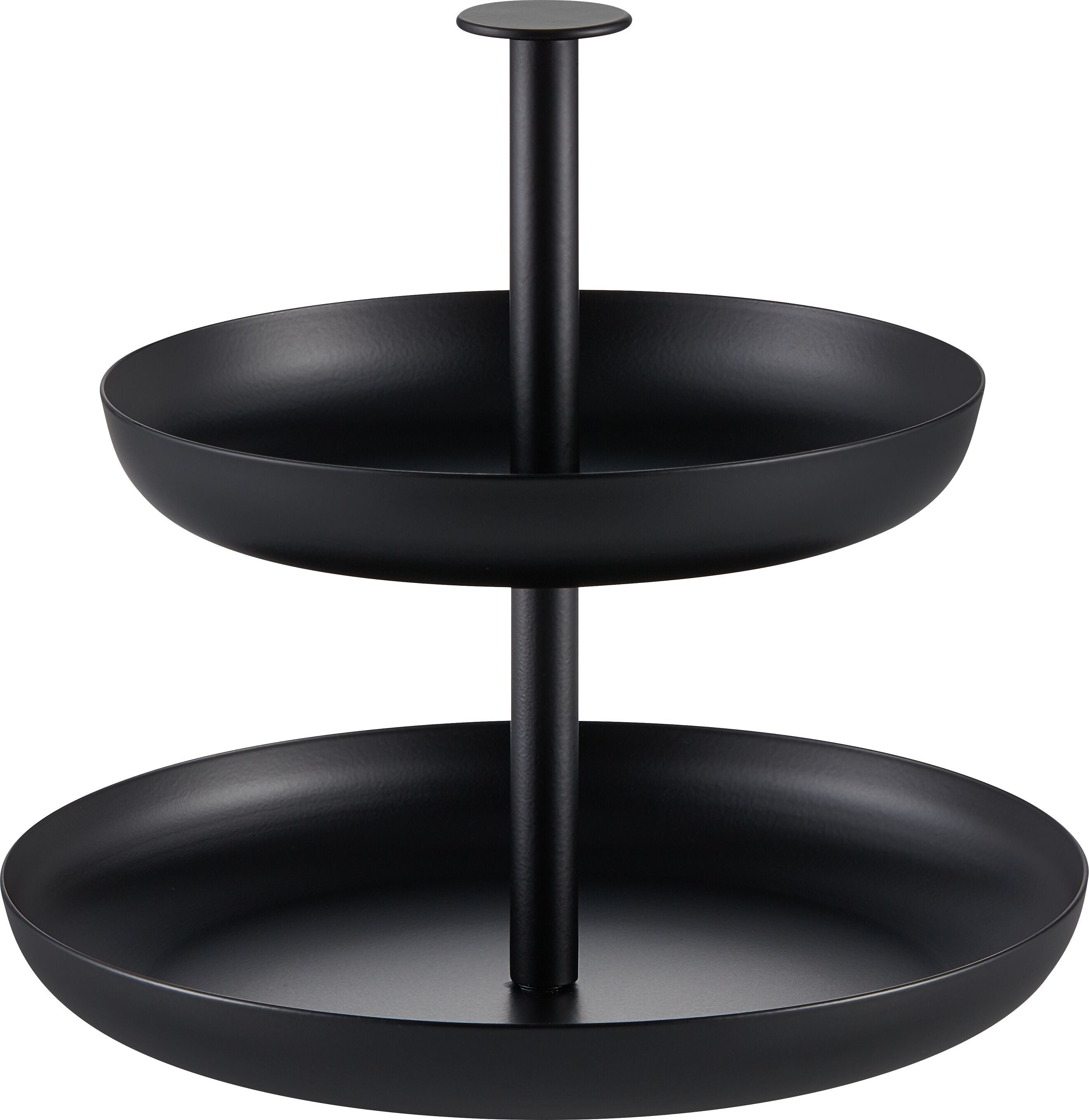 NIKLAS Etagere - Schwarz / H: 20.0 cm
