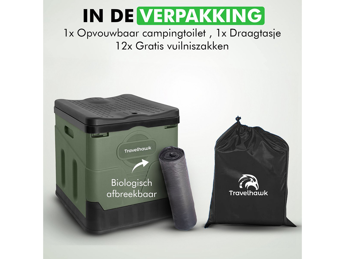 Travelhawk campingtoilet