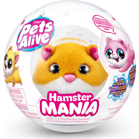 Pets Alive Hamstermania hamsterkæledyr - assorteret