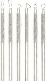 539008 Klei miret set Nr.4 - 6 dlg set - 125mm