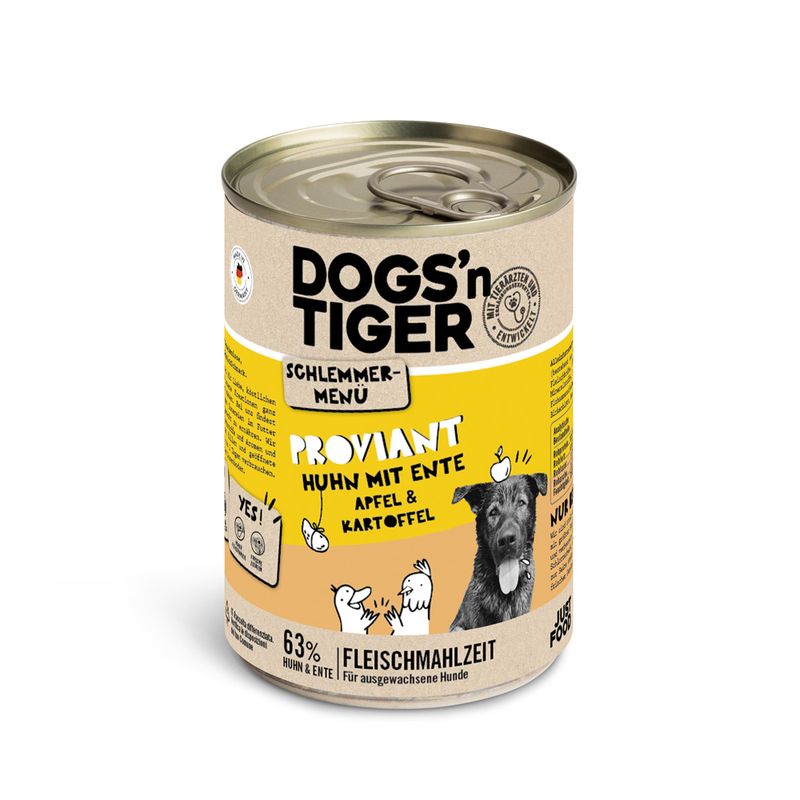 Dogs'n Tiger Menu gourmet 6 x 400 g