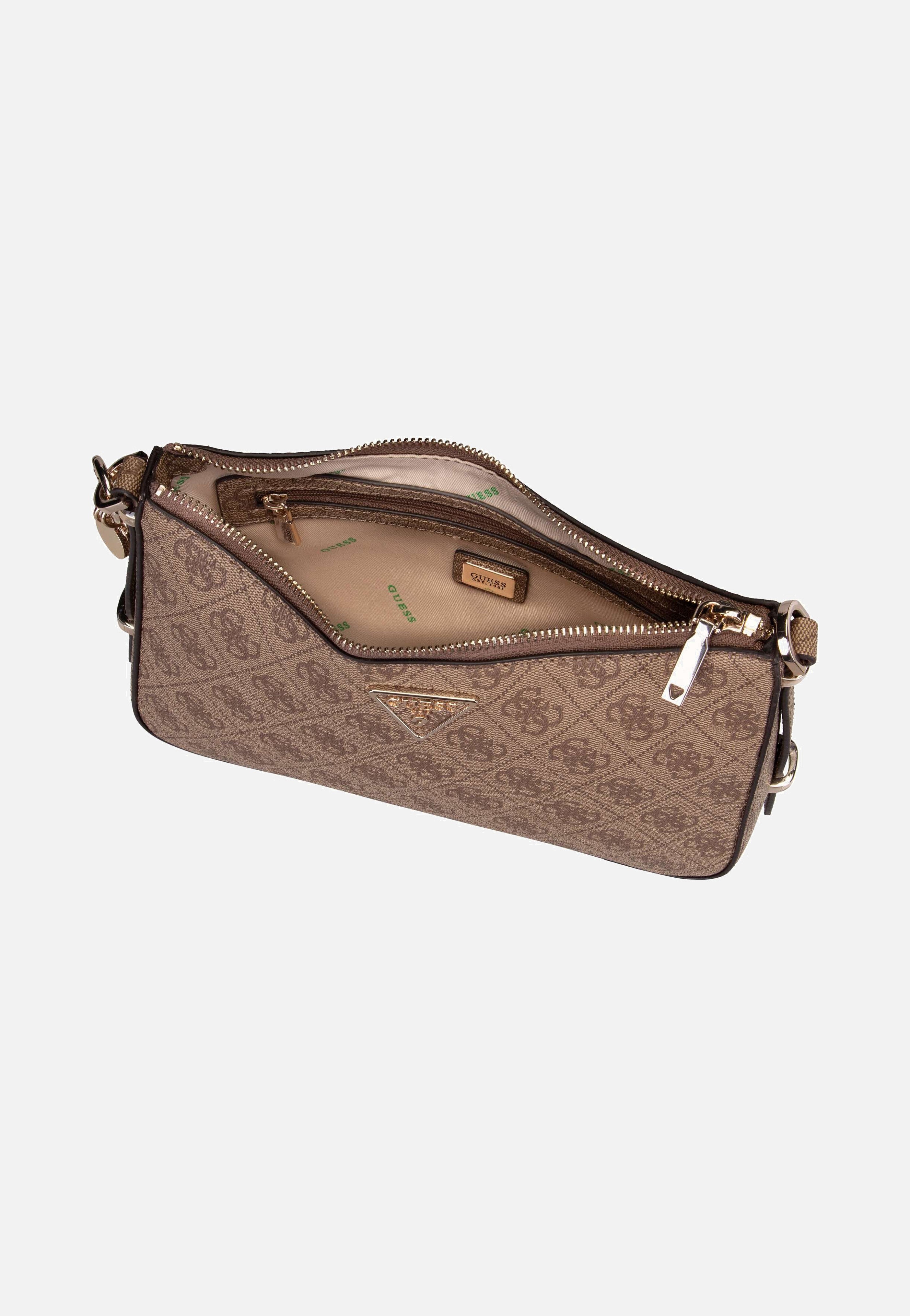 Eco Erica Top Zip 51018 Latte - Umhängetasche