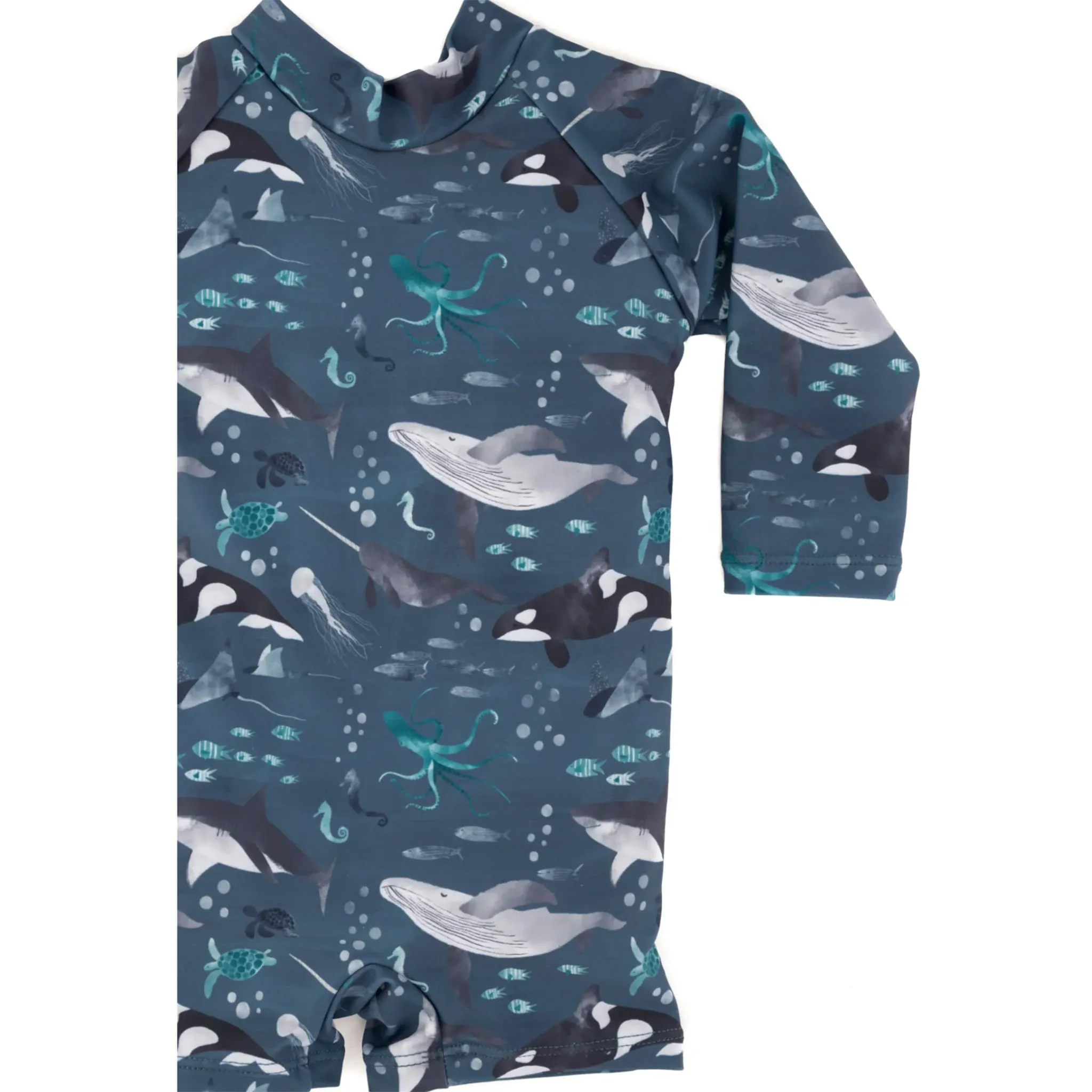 Current Tyed Maillot UV Baleine 3-18mois