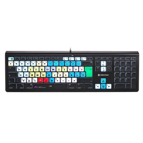 Editors Keys Backlit Key. Media Comp MAC DE