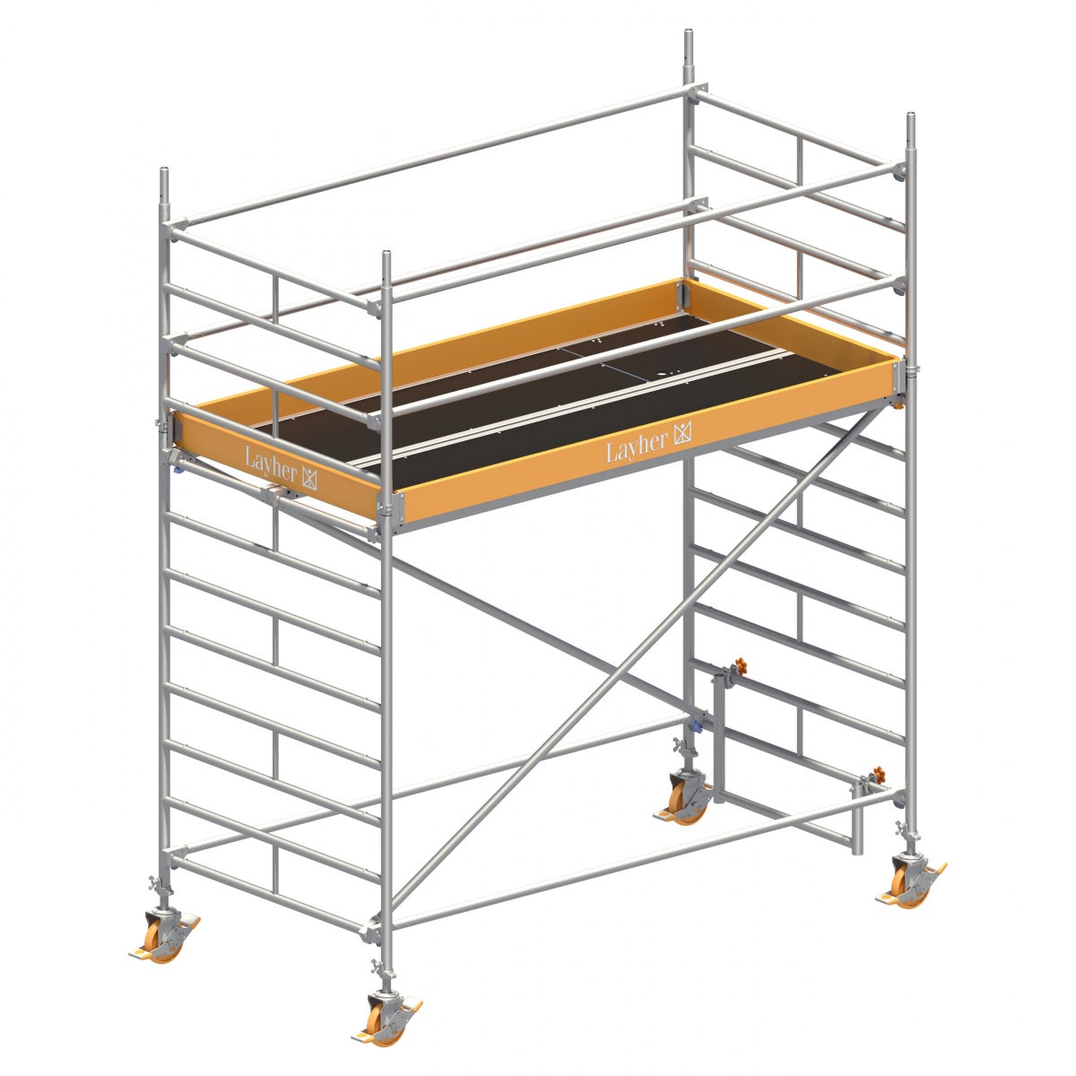 Layher rolsteiger Uni breed 4,20m AH