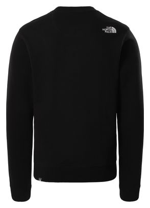 Sweat The North Face Drew Peak Crew Noir Blanc