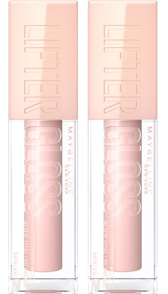 Maybelline - 2 xLifter Gloss - 02 Ice