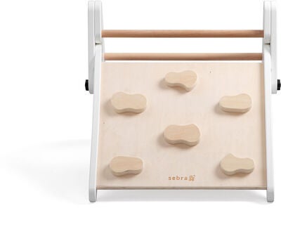 Sebra Klatretrekant, Wood/White