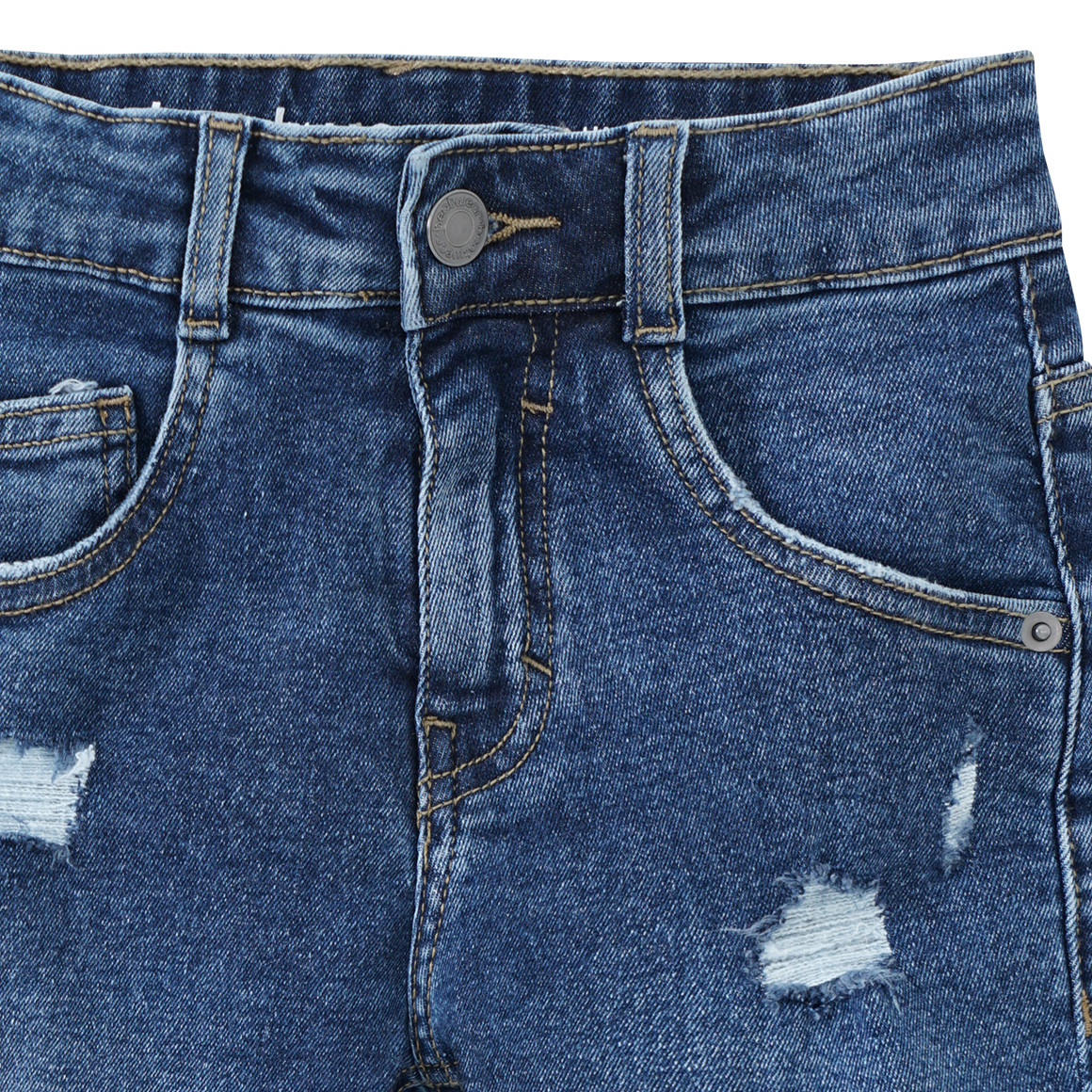 Beatwear Jungen Shorts aus Denim dunkelblau
