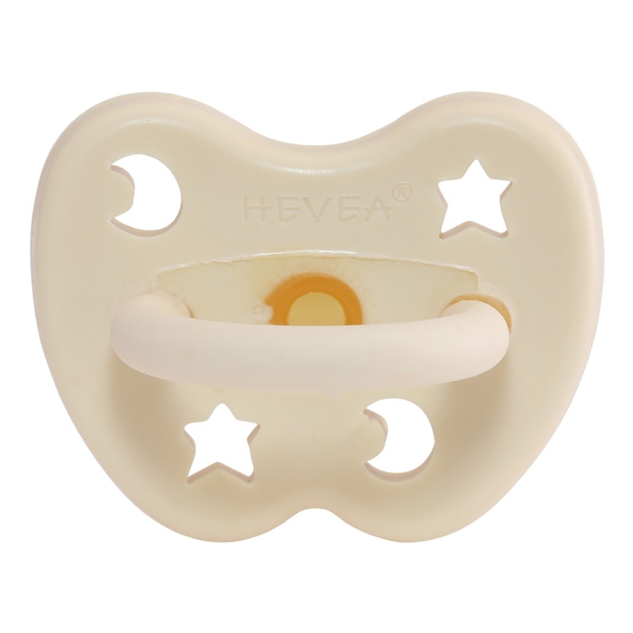 HEVEA Naturgummi Rund Sut Milky White 3-36 mdr.
