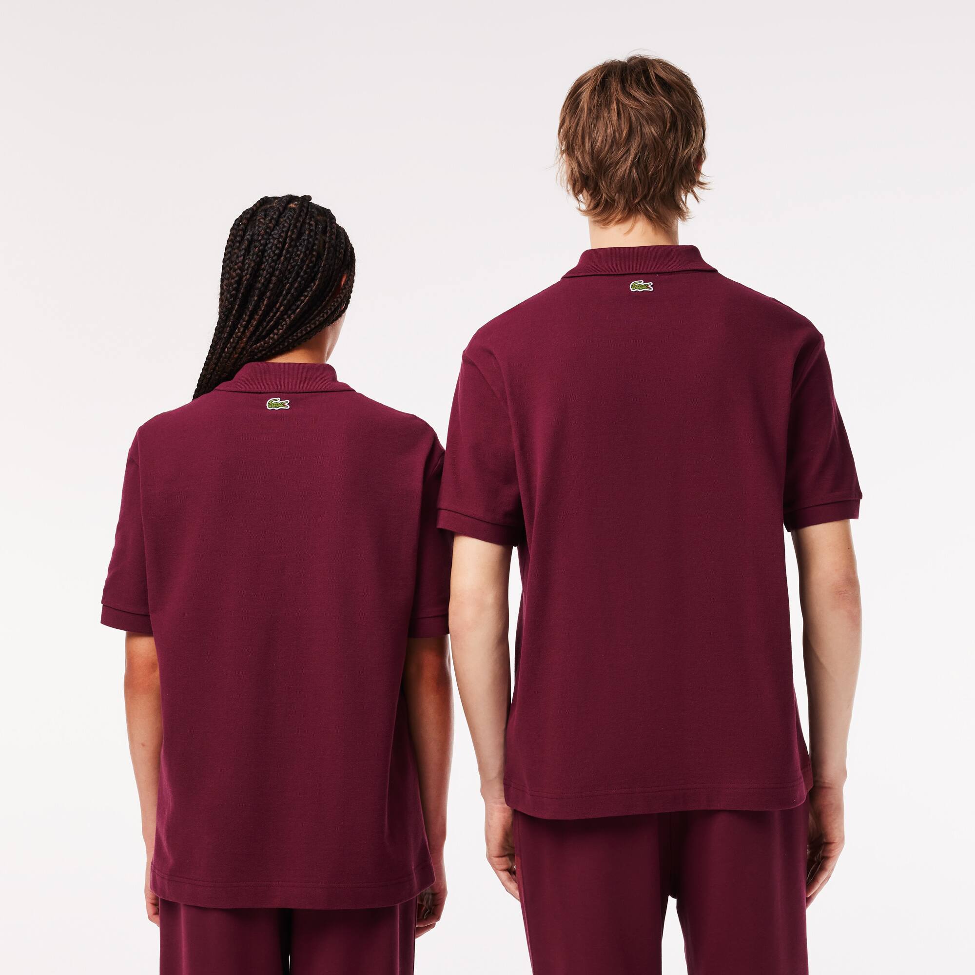 Polo Original L.12.12 loose fit crocodile 80's Manches Courtes - Rouge - Lacoste - Unisex