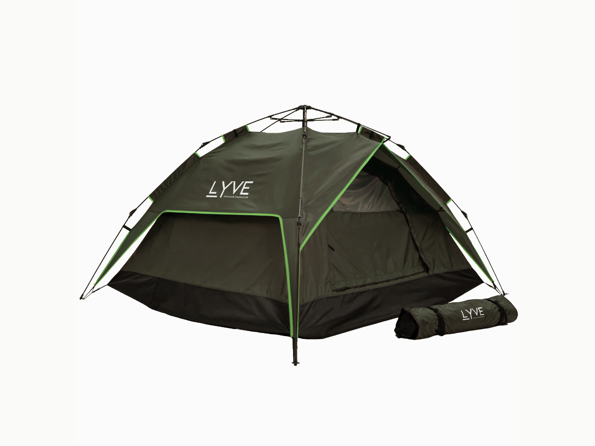 Lyve 2-persoons Pop-up tent - Green