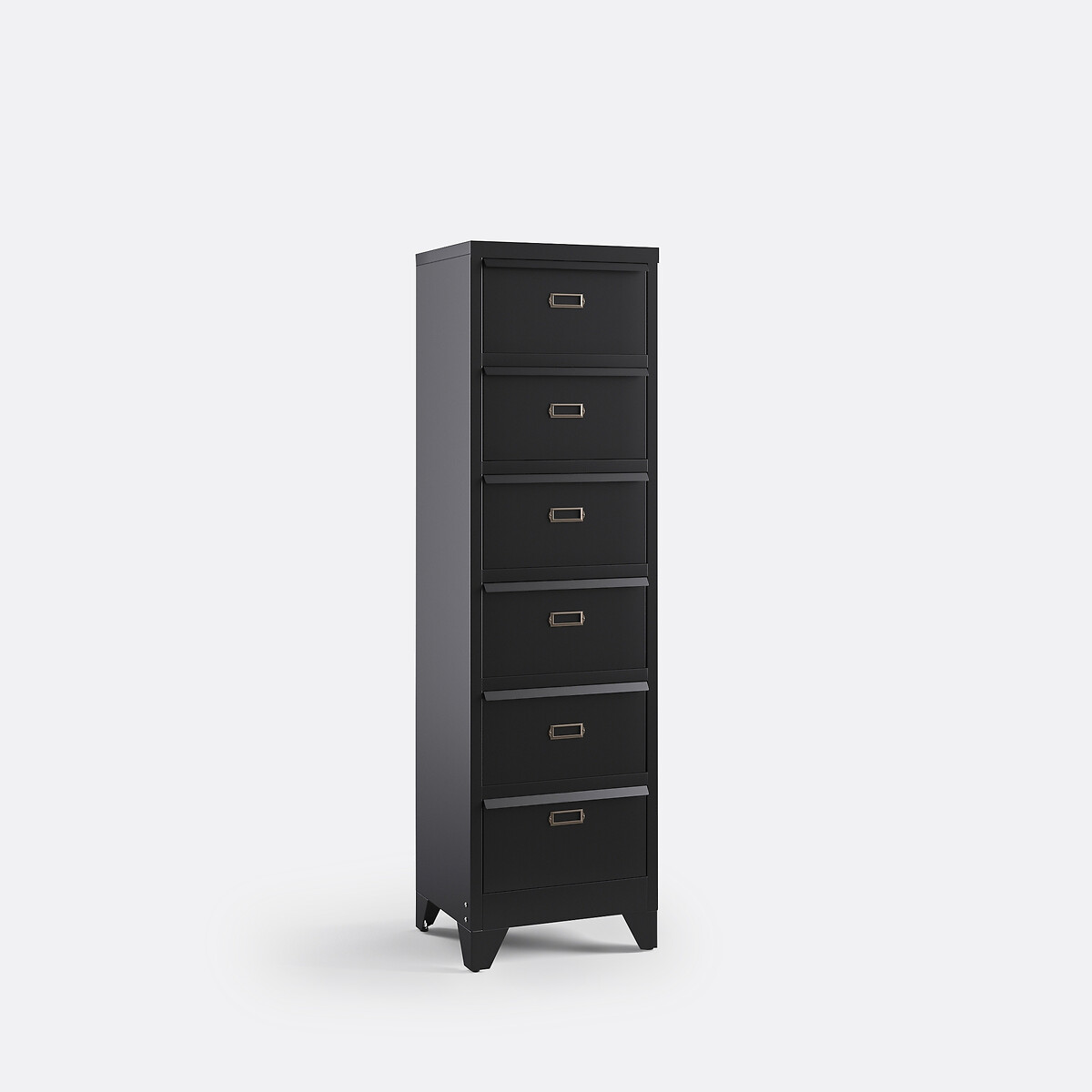 LA REDOUTE INTERIEURS<br>Cômoda metálica com portas de dobradiça, Hiba