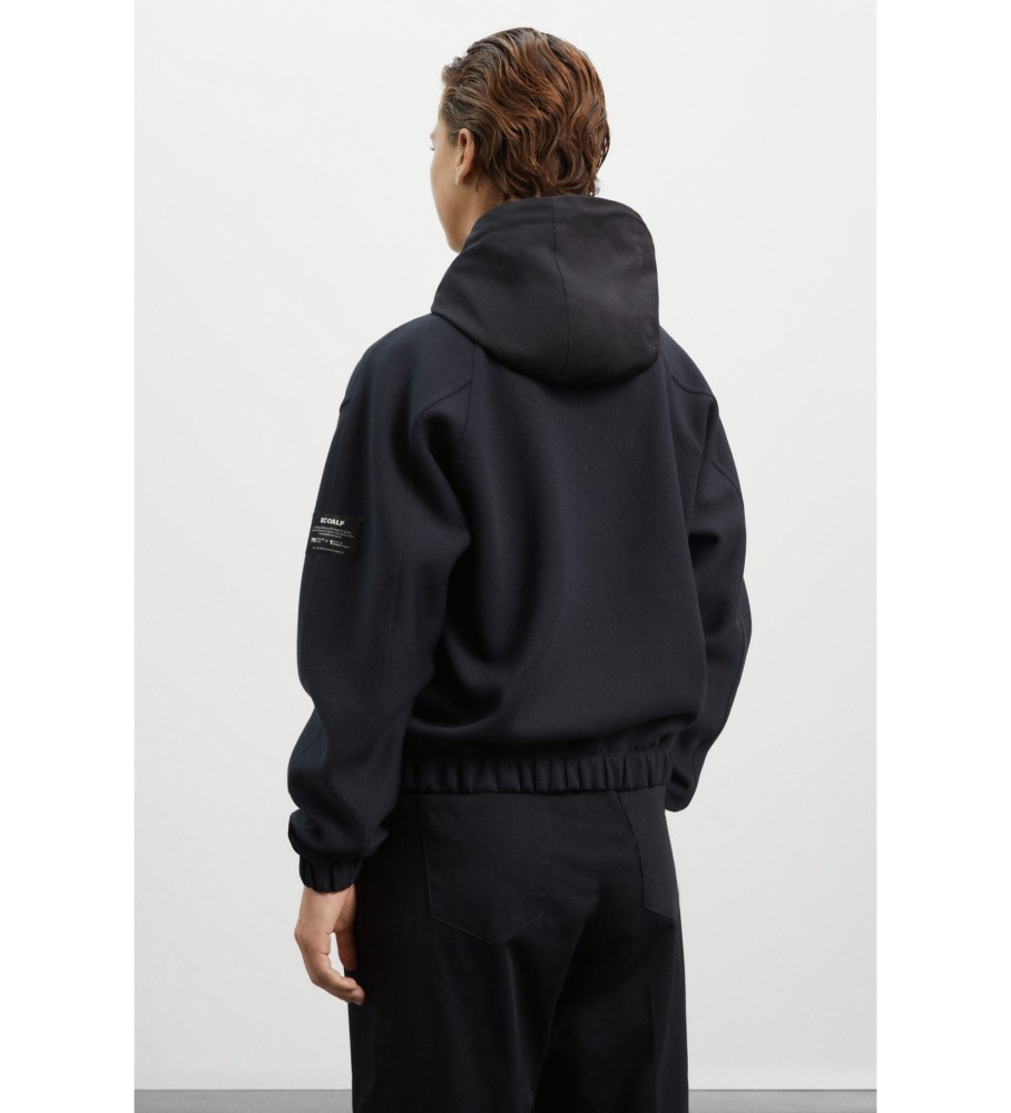 Moletom preto ECOALF Kamet
