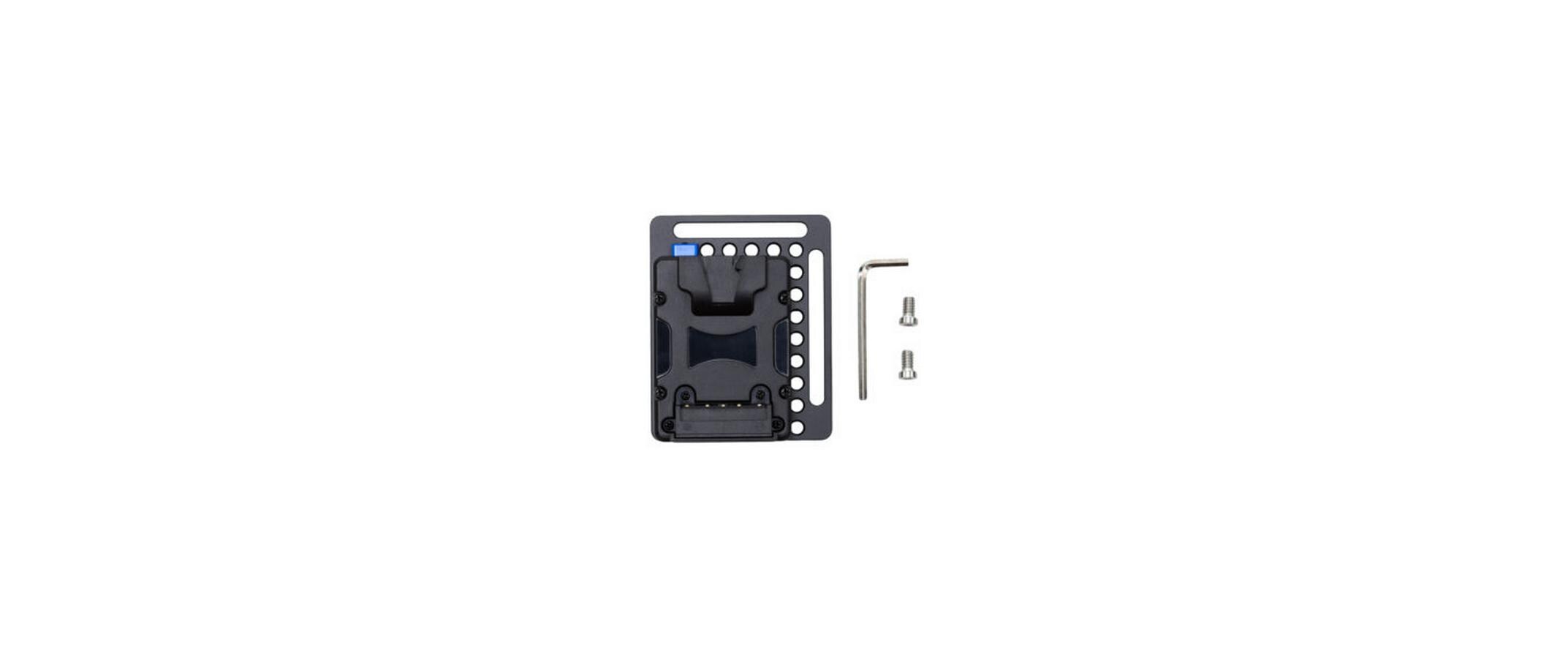 Nano V-Mount Platte für CageV-Mount-Platte zur Befestigung einer Batterie an einem Käfig oder einer anderen geeigneten Anwendung