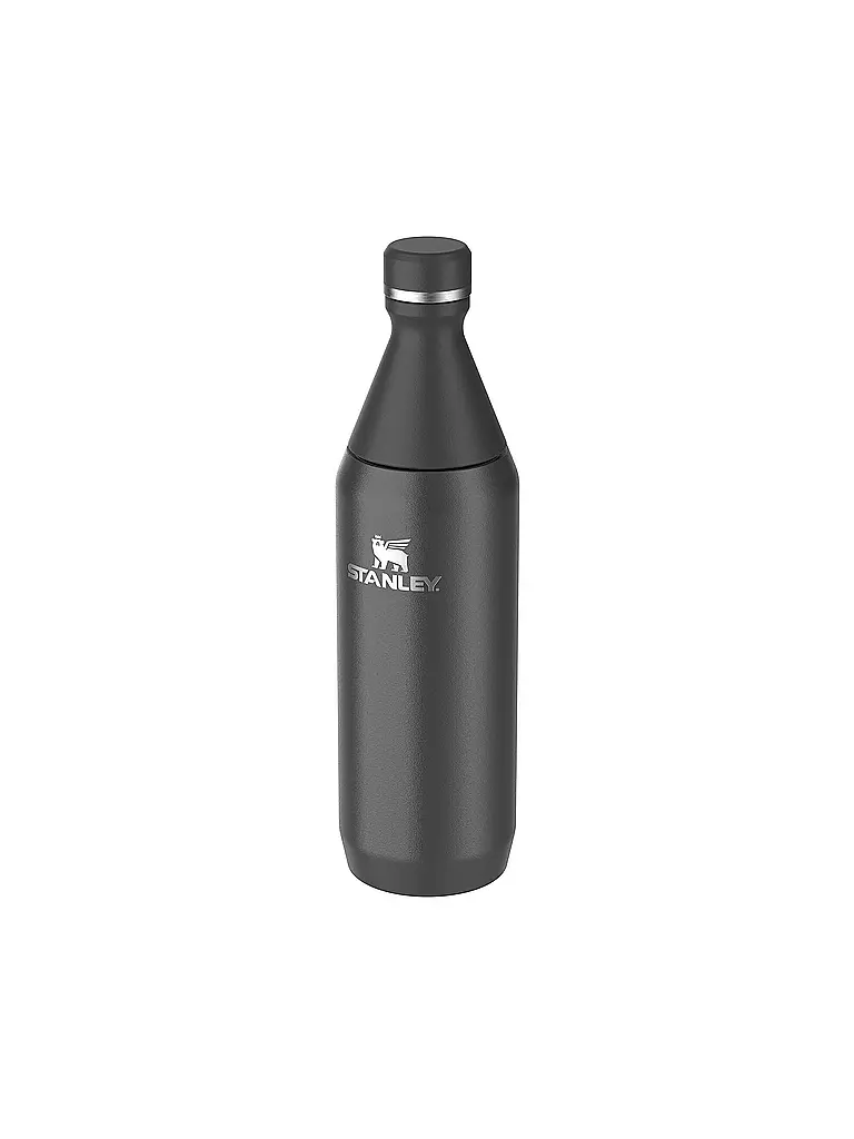 STANLEY Isolierflasche - Thermosflasche ALL DAY SLIM BOTTLE 0,6l Black schwarz