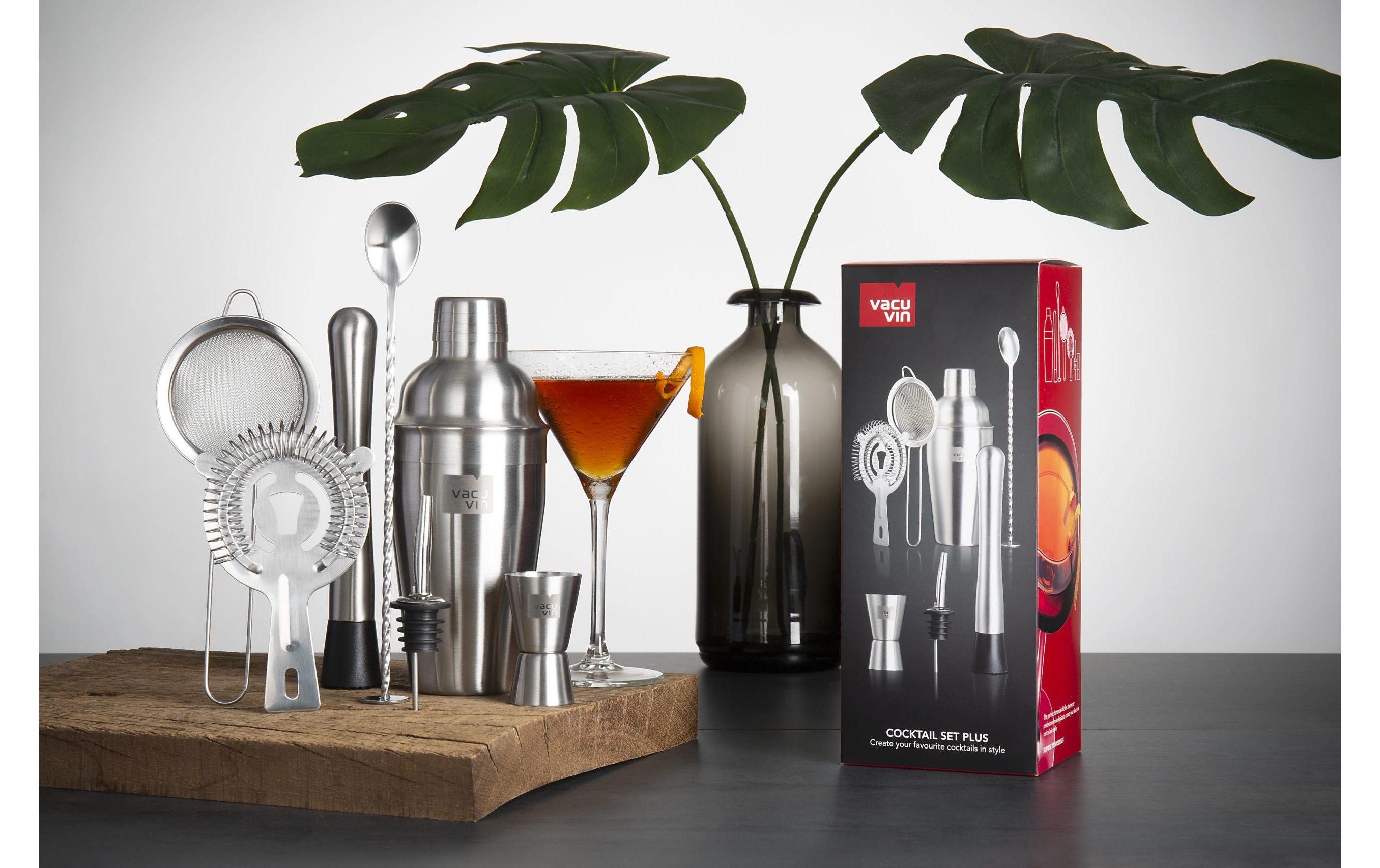 Drink Mixer Set Cocktail Set 7-teilig 550 l, SilberCocktail Set