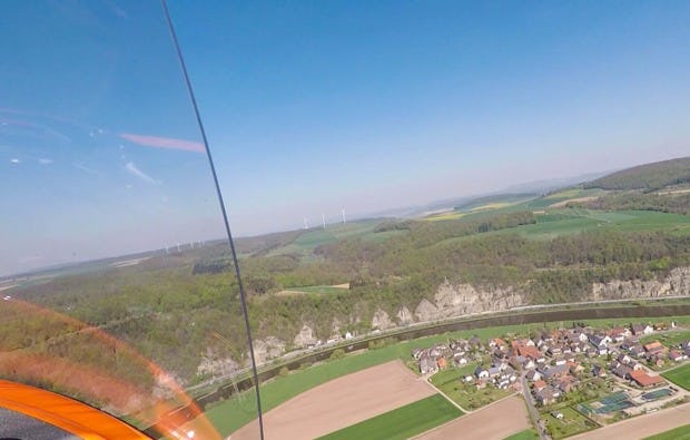 Tragschrauber Rundflug Höxter