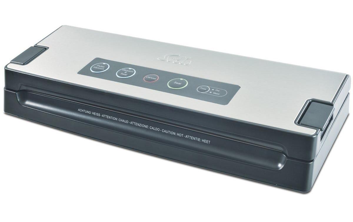 Vakuumiergerät Smart Typ 574 Silber/Schwarz<br>Vakuumier-System mit herausnehmbarer Tropfschale