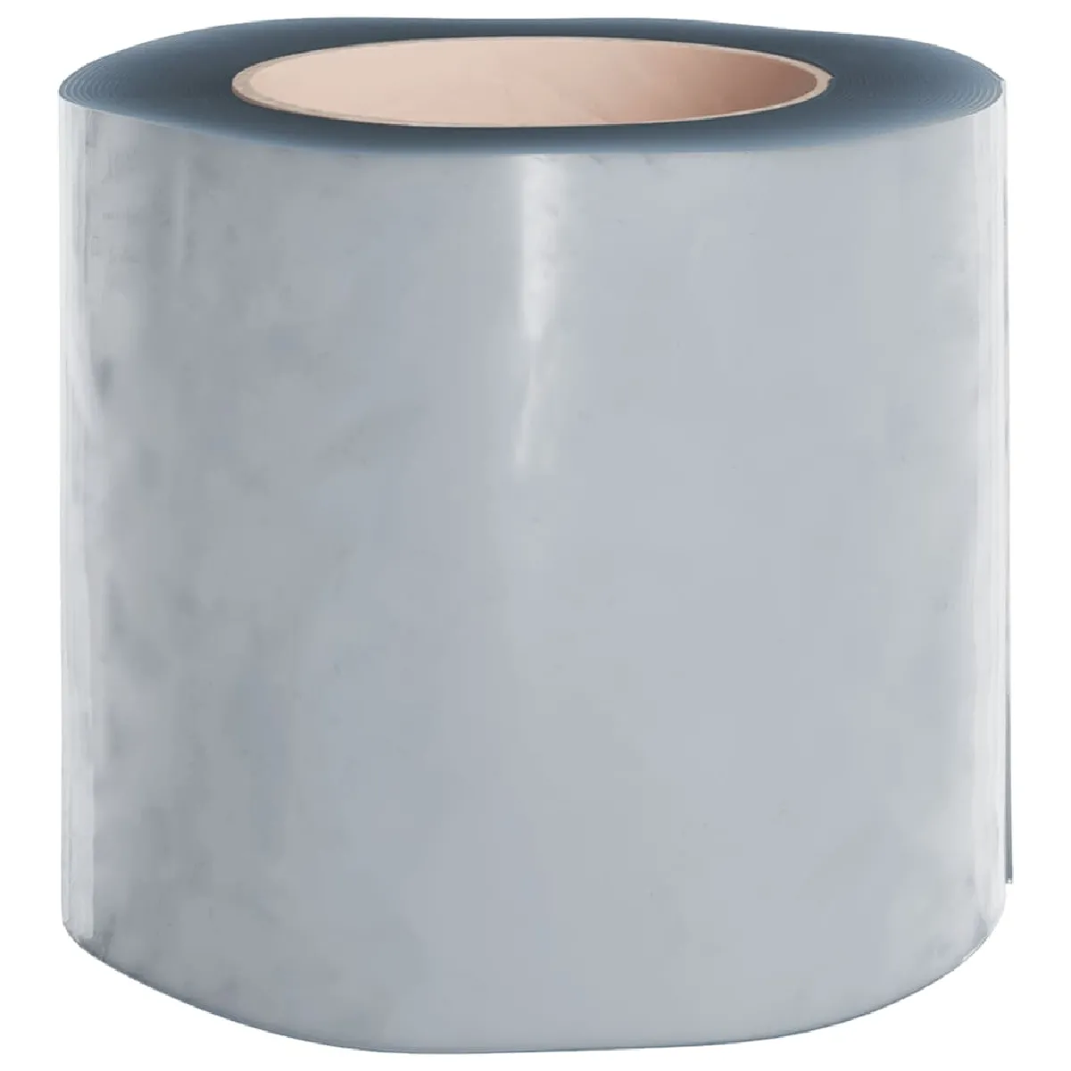 vidaXL Rideau de porte transparent - 50 m - PVC