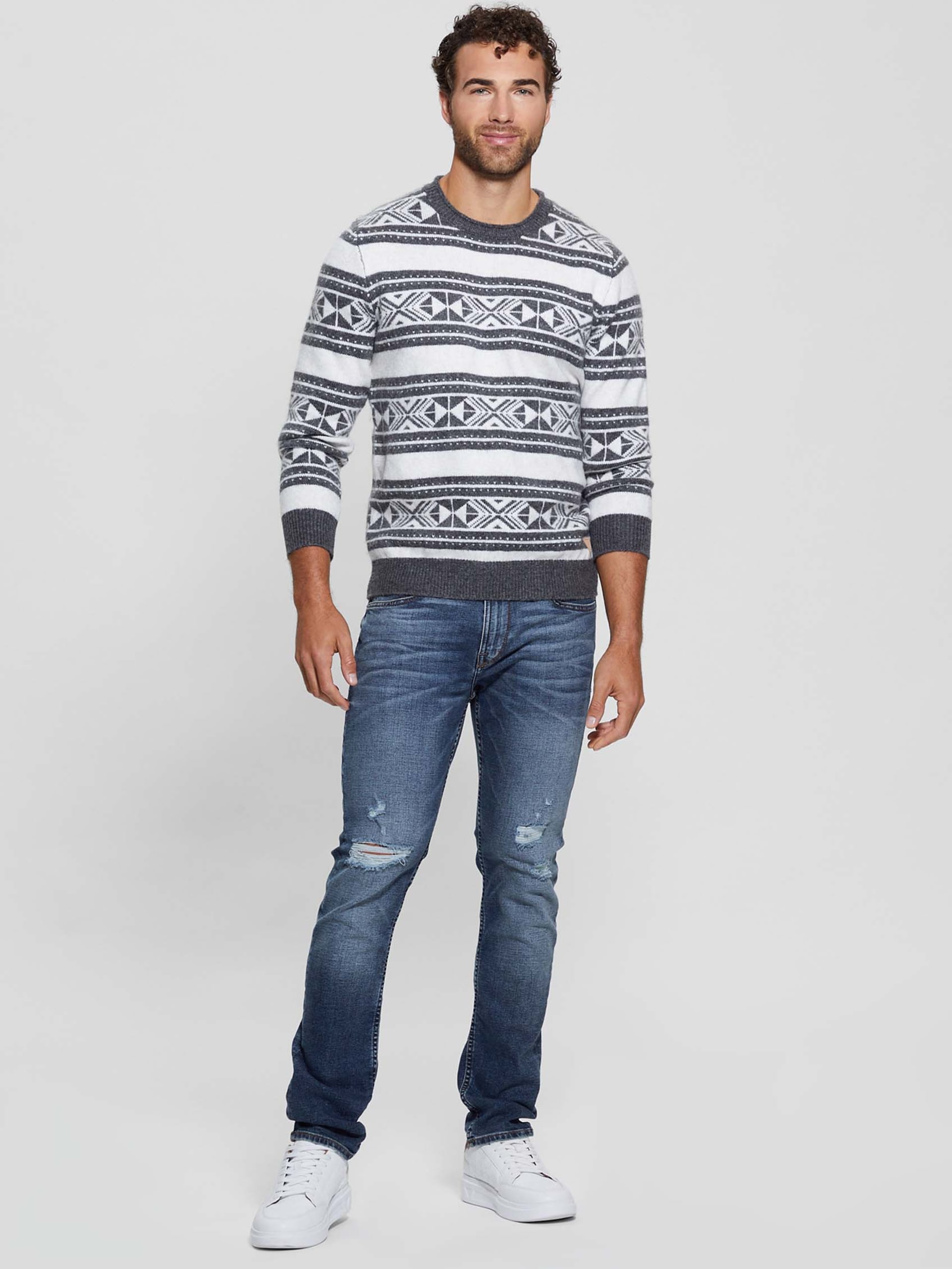 Suéter Eco Ezekiel Jacquard