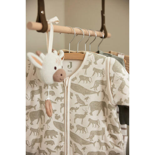 Gigoteuse Manches Amovible 70 cm Animals Olive Green - JOLLEIN