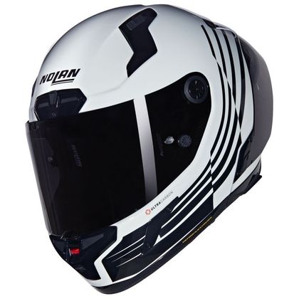 Casque Nolan X-804 RS - ULTRA CARBON - ALA - Blanc / Noir