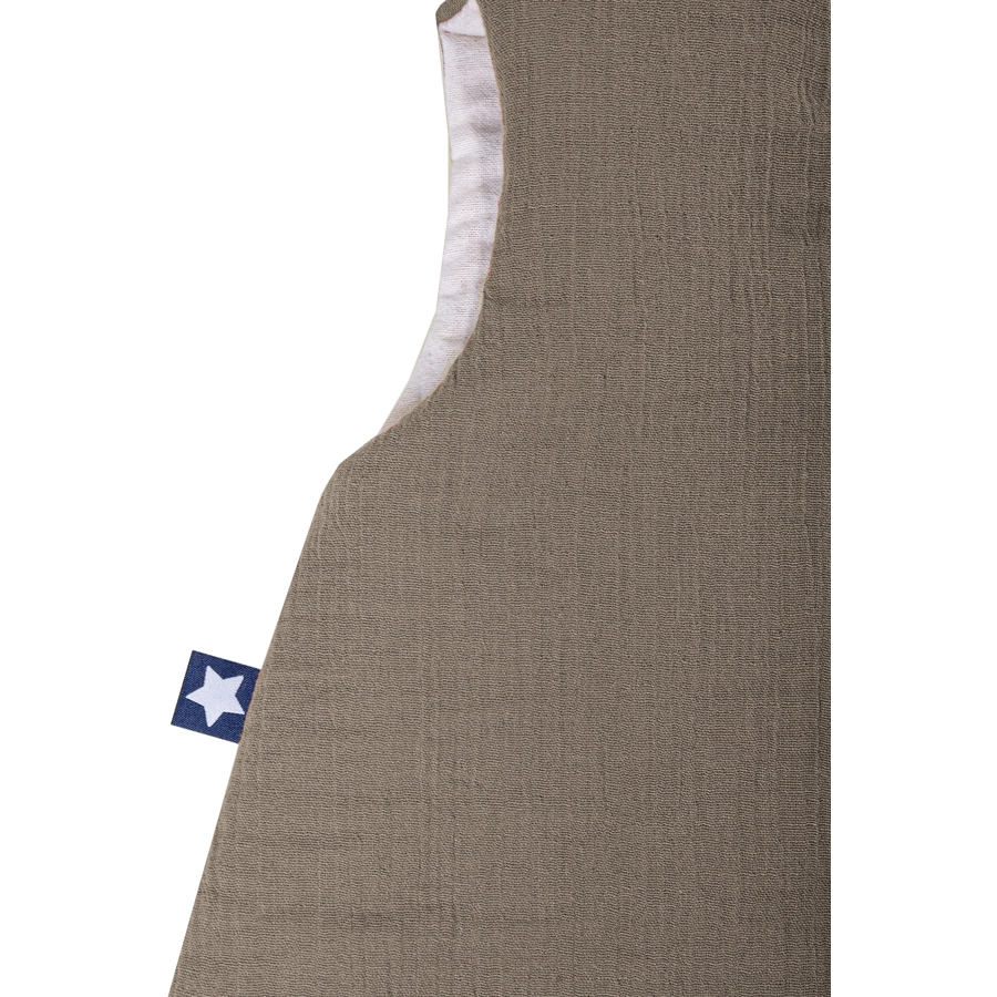 JULIUS ZÖLLNER Jumper Musselin gefüttert nougat