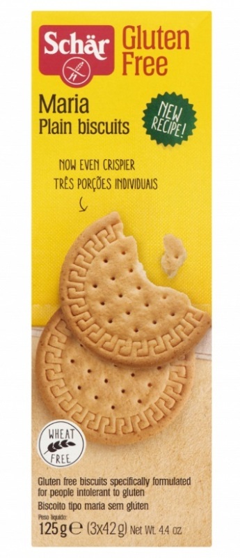 Schär Maria Plain Biscuits 125 Gram