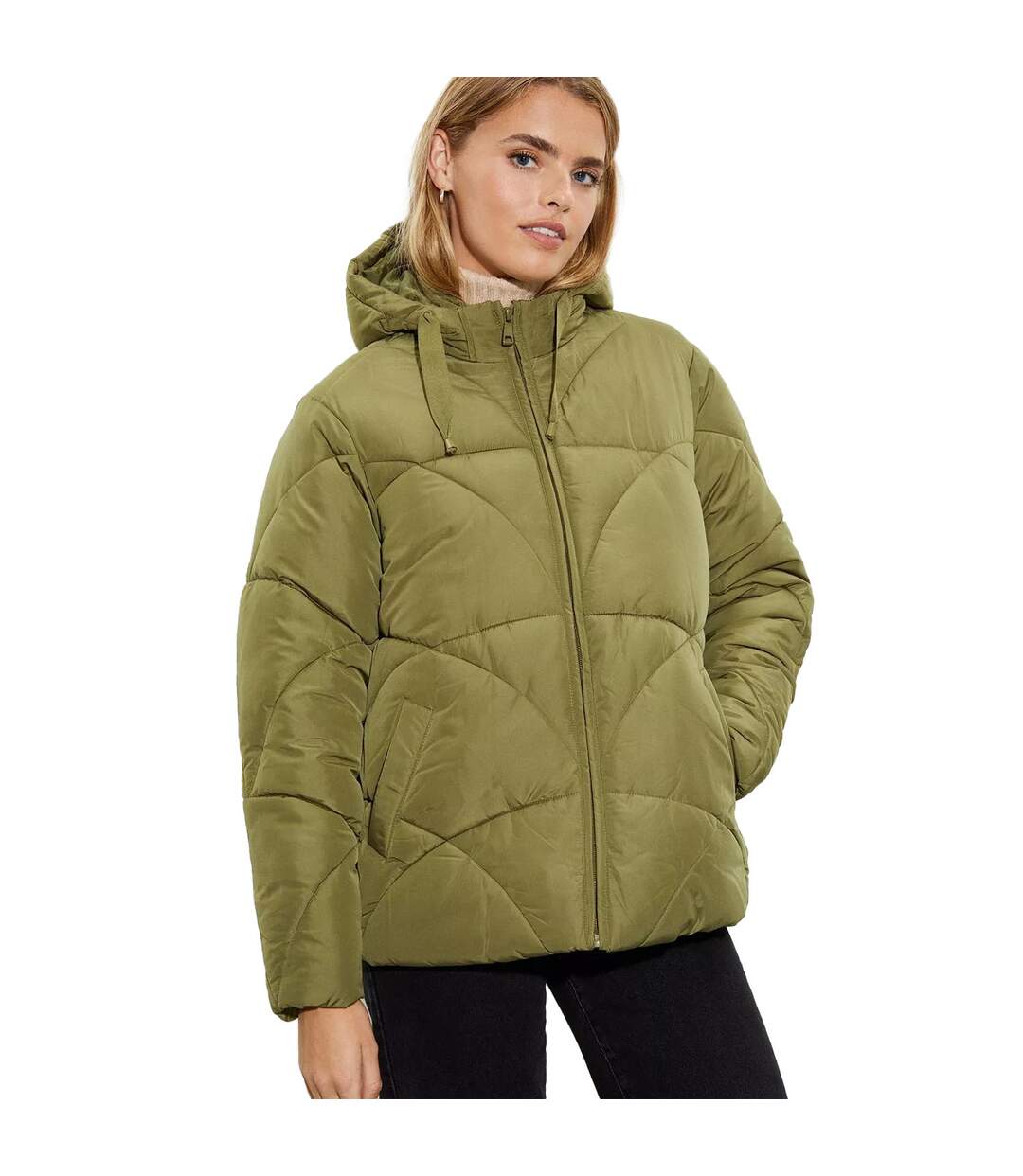 Dorothy Perkins - Doudoune matelassée - Femme (Vert sombre) - UTDP113