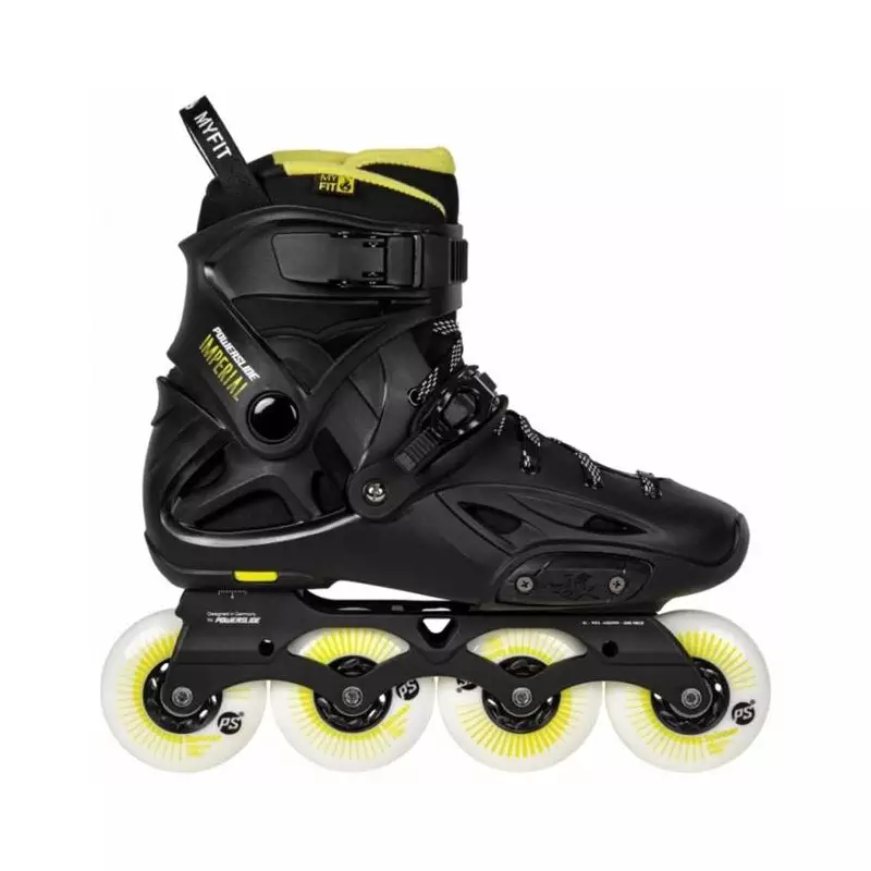 Roller en ligne POWERSLIDE Imperial One Black Yellow 80