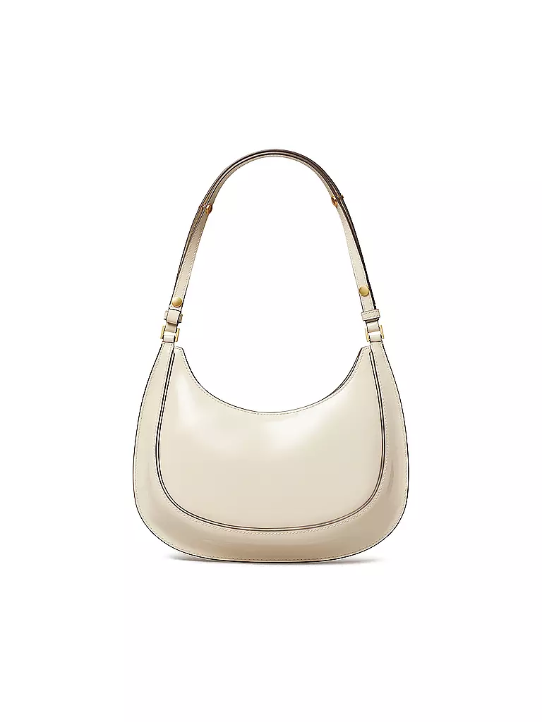 TORY BURCH Ledertasche - Henkeltasche ROBINSON SPAZZOLATO beige