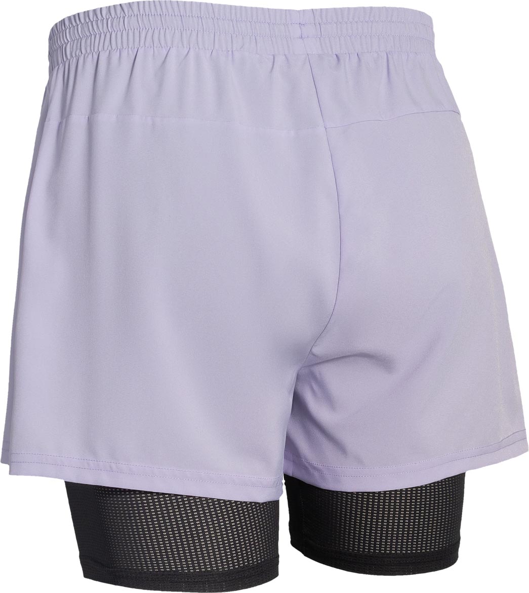 Shorts Run 2 in 1 Dame Galactic Lilac