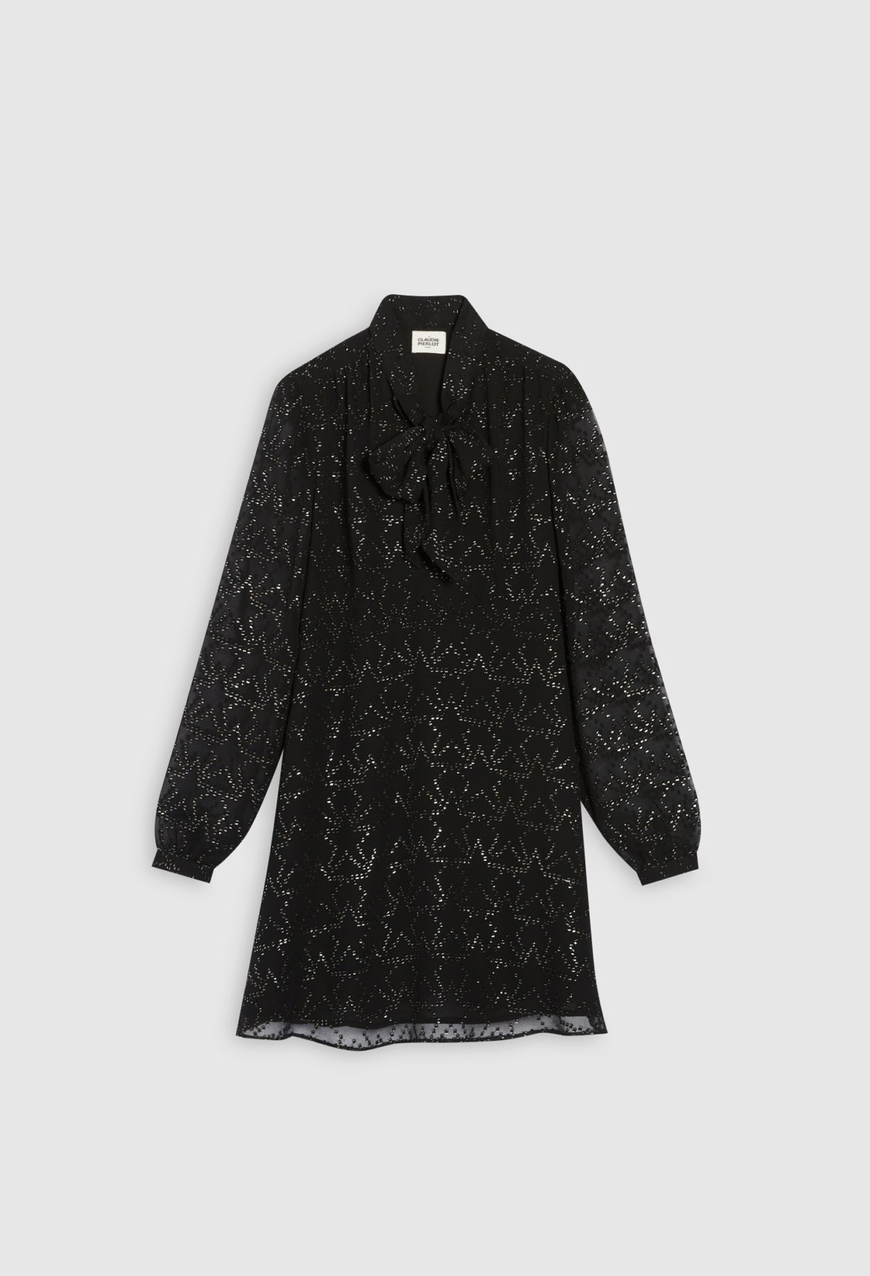 Robe courte &agrave; motifs etoiles
