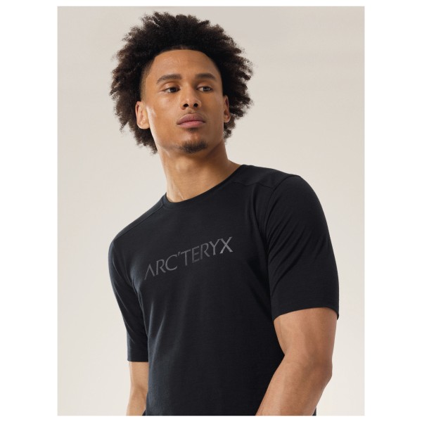 Arc'teryx - Ionia Merino Wool Arc'Word Logo S/S - Haut en mérinos