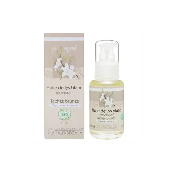 Haut-Ségala Les Huiles Végétales de Lys Blanc Biologique 50ml