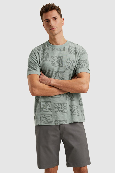 Cast Iron groene heren t-shirt